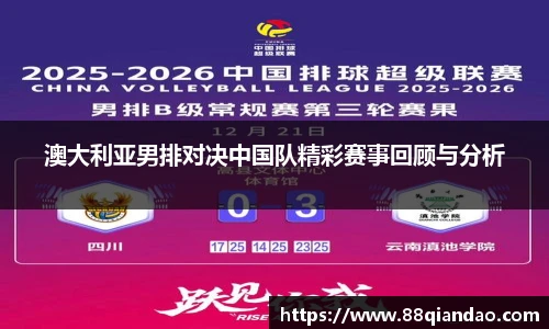 澳大利亚男排对决中国队精彩赛事回顾与分析